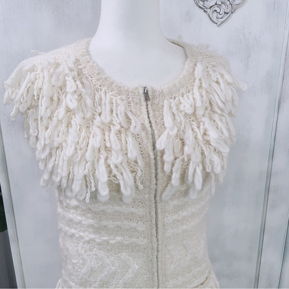 NWT BCBGMaxazria Afton Vest in Corozo Combo Size XS - Picture 3 of 13